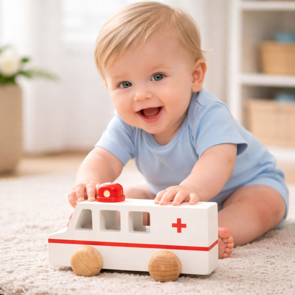 Wooden Ambulance